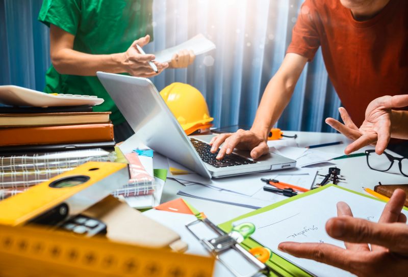 Office Remodeling detail